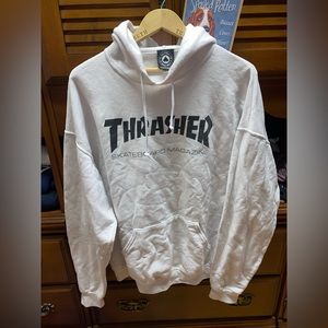 White Thrasher Hoodie